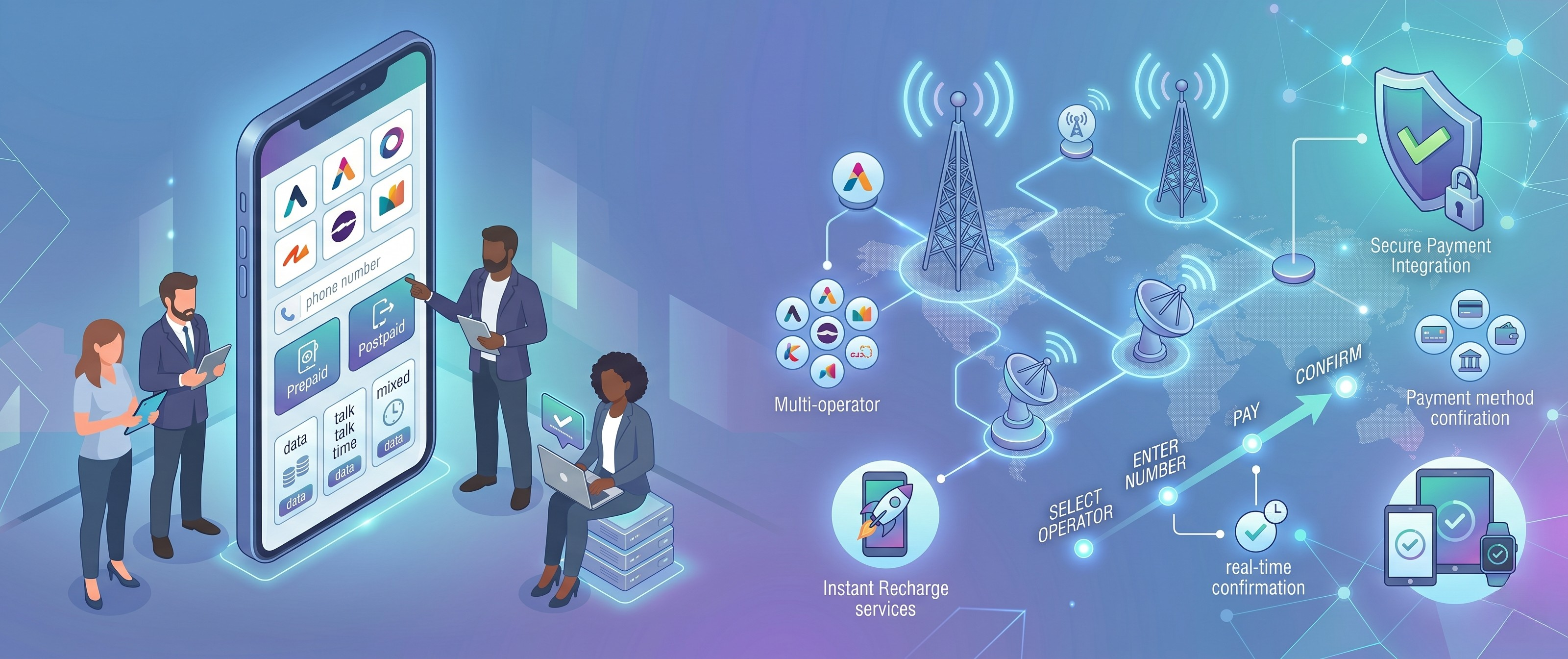Mobile Recharge Services Background